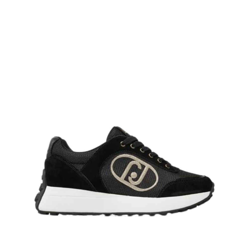 LIU JO LOLO MESH WOMEN BLACK SNEAKERS 